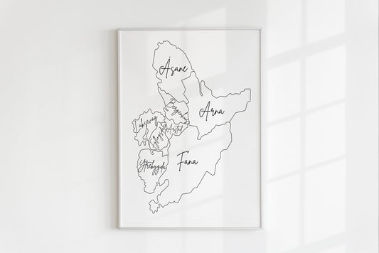 Bergen bydel - strek